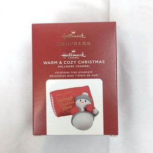 Hallmark Keepsake Warm & Cozy Christmas Hallmark‎ Channel Ornament 2020